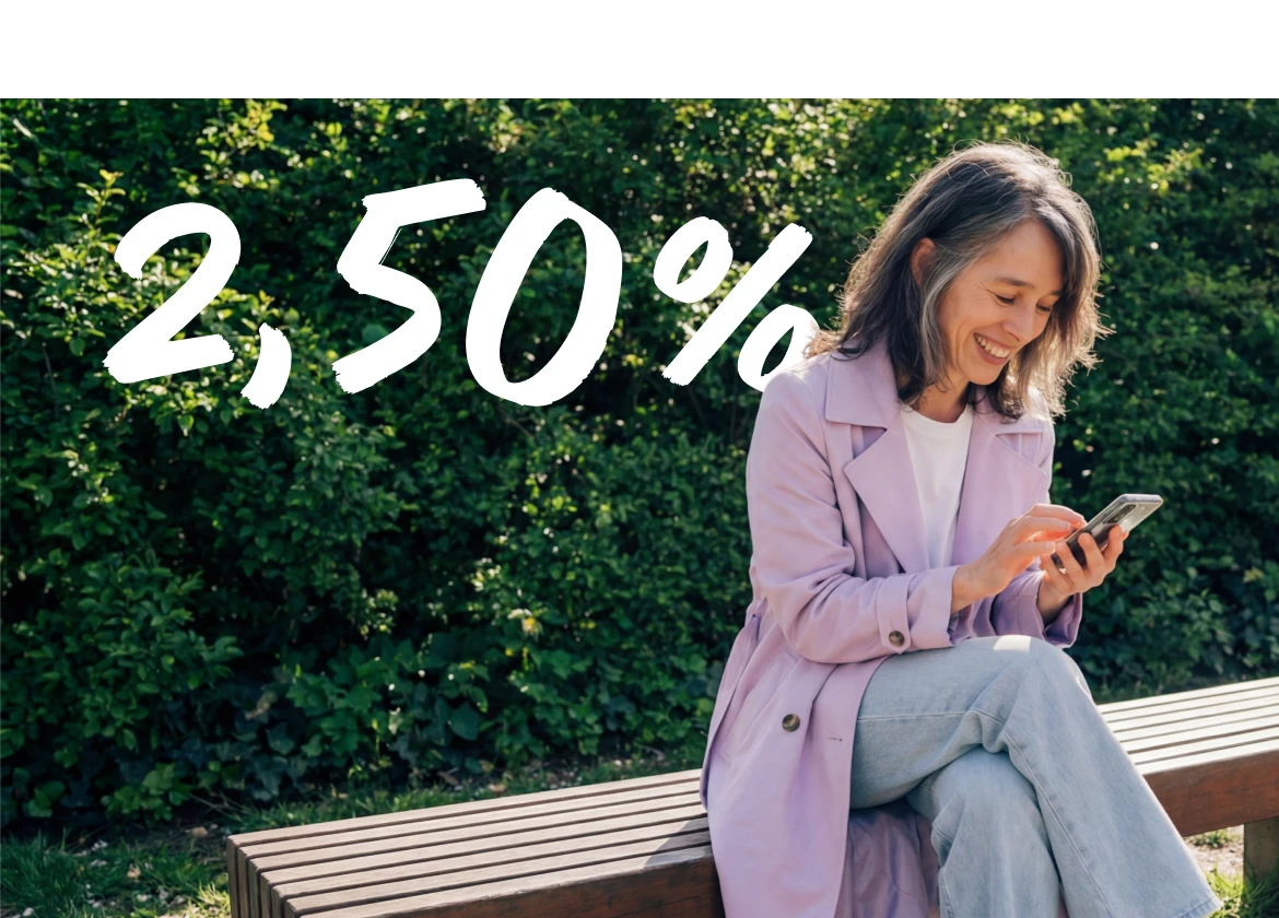 een vrouw aan de telefoon