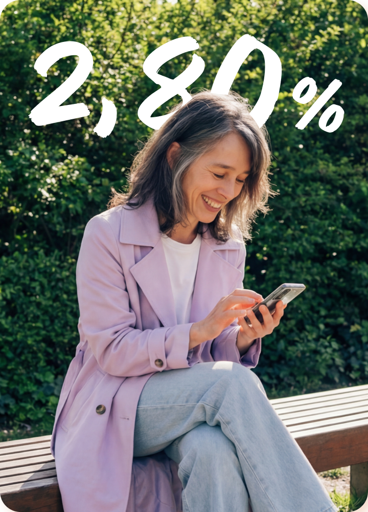 Vrouw op telefoon park