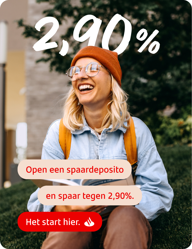 spaardeposito tot 2,90% per jaar