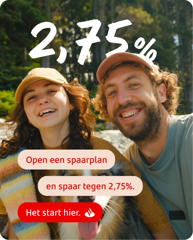 rentevoet van 2,75% voor het Spaarplan